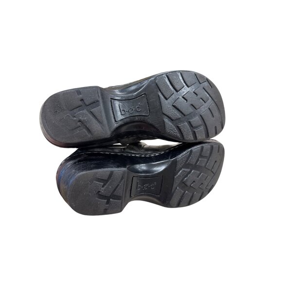 B.O.C Womens Gray Croc-Embossed Clogs Mules Size 7 SKU 7182 - Picture 7 of 9